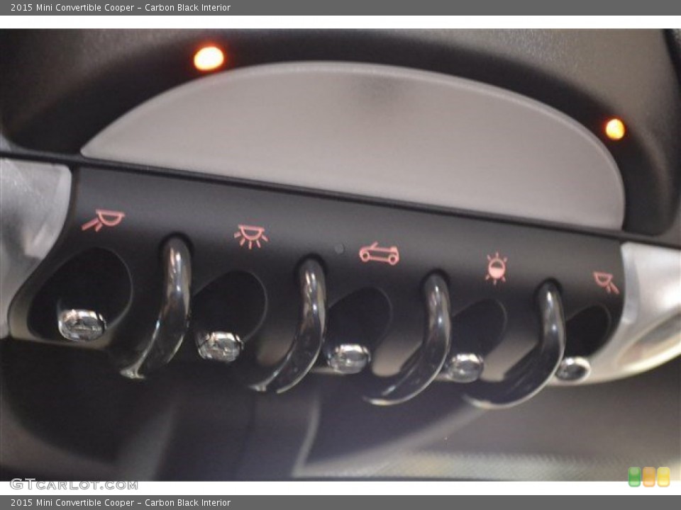 Carbon Black Interior Controls for the 2015 Mini Convertible Cooper #99576598