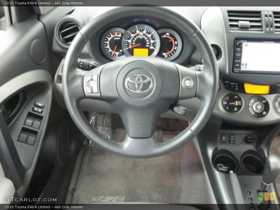 Ash Gray Interior Steering Wheel for the 2010 Toyota RAV4 Limited #99577801
