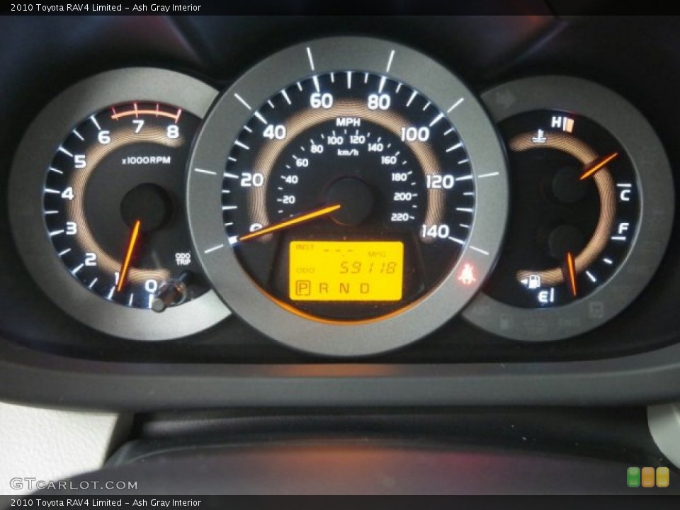 Ash Gray Interior Gauges for the 2010 Toyota RAV4 Limited #99577915