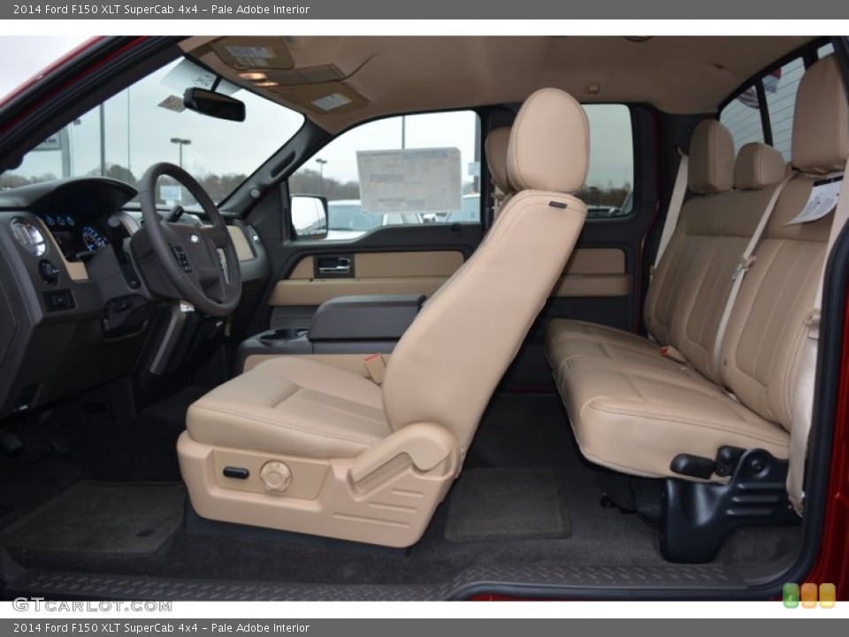 Pale Adobe Interior Photo for the 2014 Ford F150 XLT SuperCab 4x4 #99578174