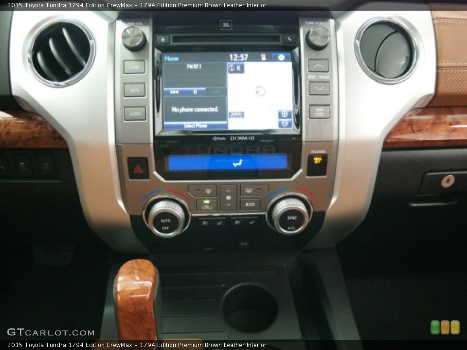 1794 Edition Premium Brown Leather Interior Controls for the 2015 Toyota Tundra 1794 Edition CrewMax #99580165