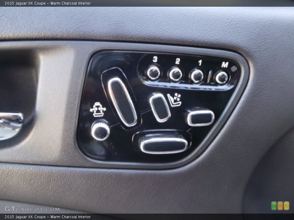 Warm Charcoal Interior Controls for the 2015 Jaguar XK Coupe #99587893