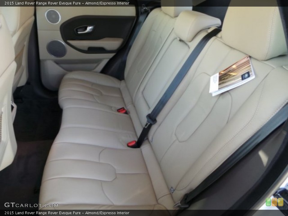 Almond/Espresso Interior Rear Seat for the 2015 Land Rover Range Rover Evoque Pure #99588451