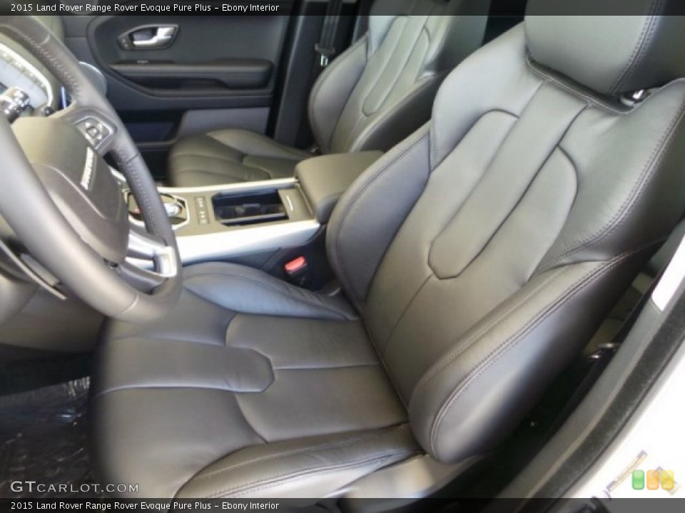 Ebony Interior Front Seat for the 2015 Land Rover Range Rover Evoque Pure Plus #99590135