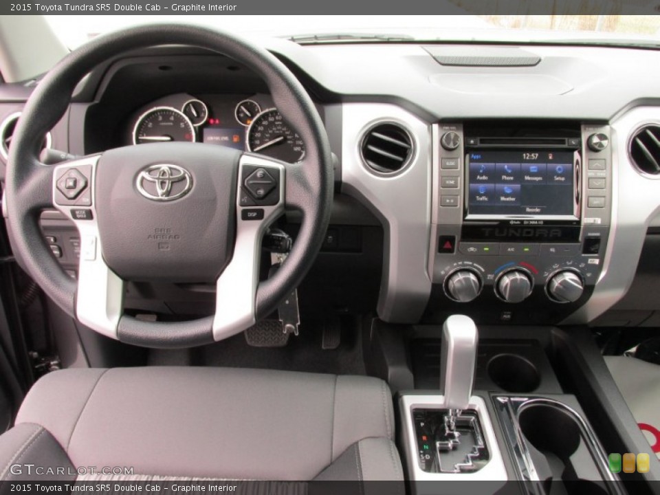 Graphite Interior Dashboard for the 2015 Toyota Tundra SR5 Double Cab #99590361