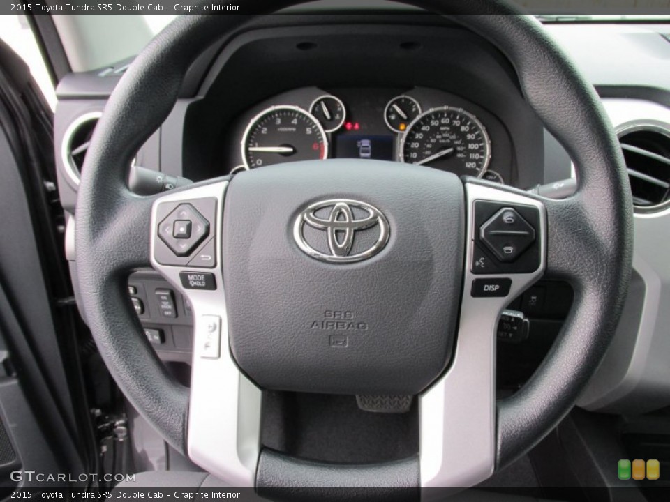 Graphite Interior Steering Wheel for the 2015 Toyota Tundra SR5 Double Cab #99590455