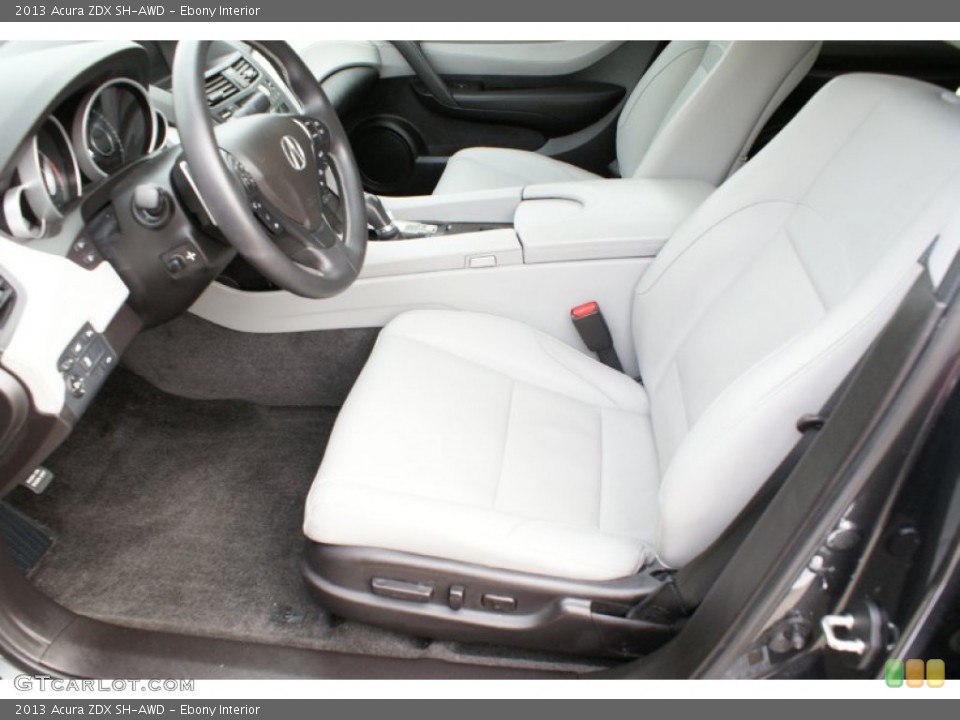 Ebony Interior Photo for the 2013 Acura ZDX SH-AWD #99590716