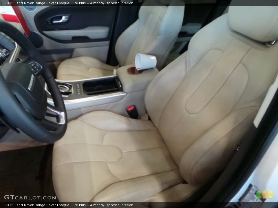 Almond/Espresso Interior Front Seat for the 2015 Land Rover Range Rover Evoque Pure Plus #99591893