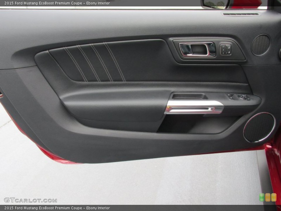 Ebony Interior Door Panel for the 2015 Ford Mustang EcoBoost Premium Coupe #99593092
