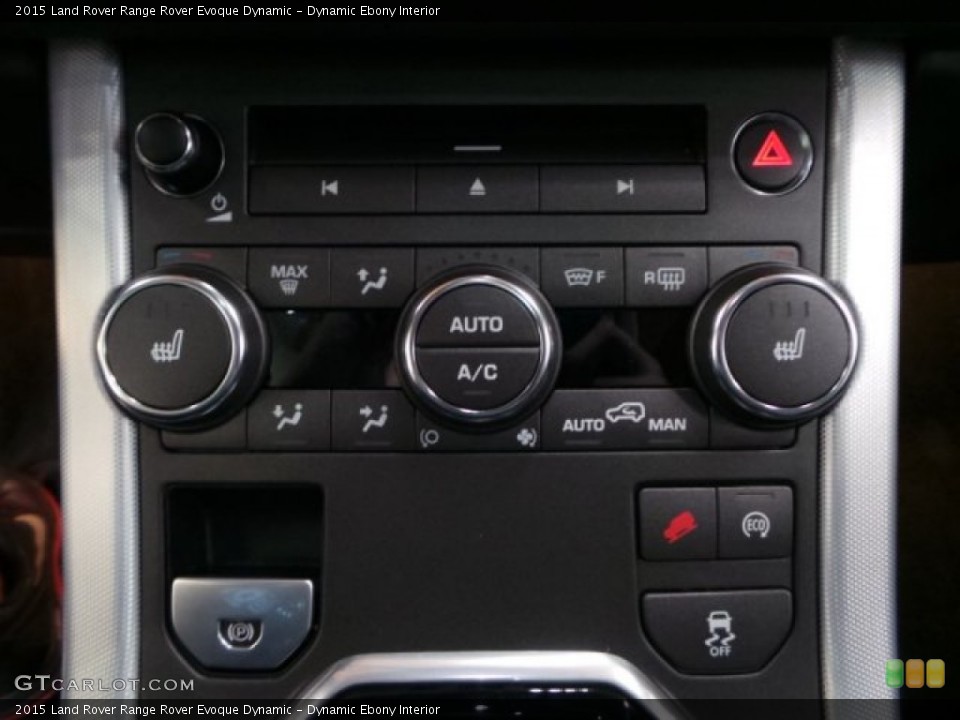 Dynamic Ebony Interior Controls for the 2015 Land Rover Range Rover Evoque Dynamic #99593635