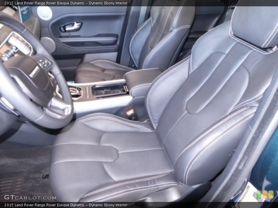 Dynamic Ebony Interior Front Seat for the 2015 Land Rover Range Rover Evoque Dynamic #99593887