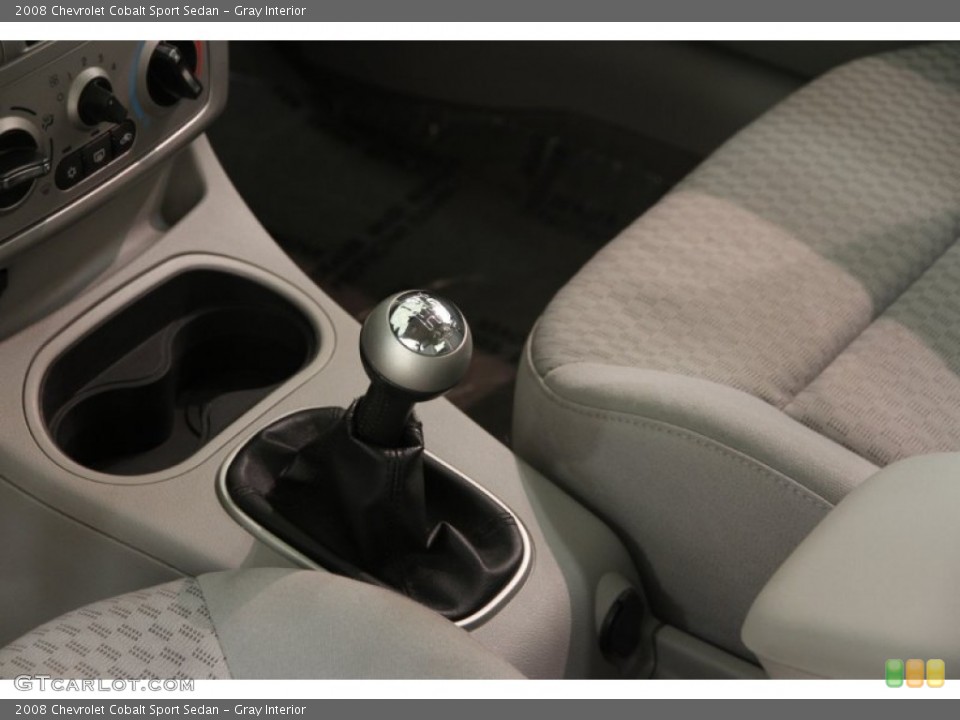 Gray Interior Transmission for the 2008 Chevrolet Cobalt Sport Sedan #99600207