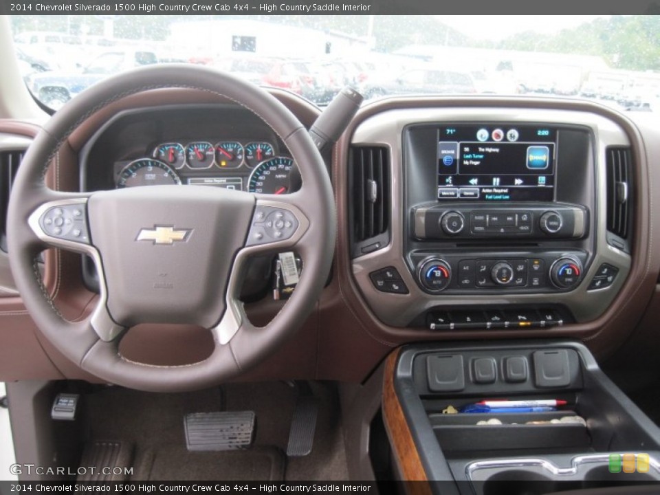 High Country Saddle Interior Dashboard for the 2014 Chevrolet Silverado 1500 High Country Crew Cab 4x4 #99600330