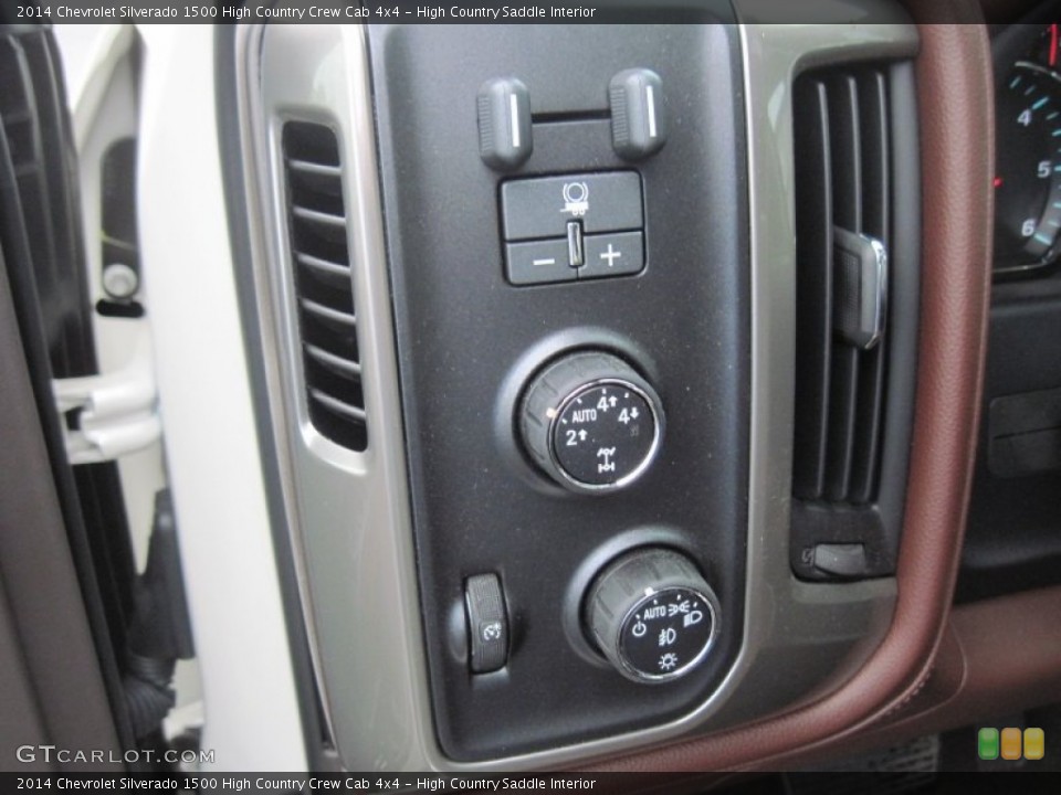 High Country Saddle Interior Controls for the 2014 Chevrolet Silverado 1500 High Country Crew Cab 4x4 #99600378