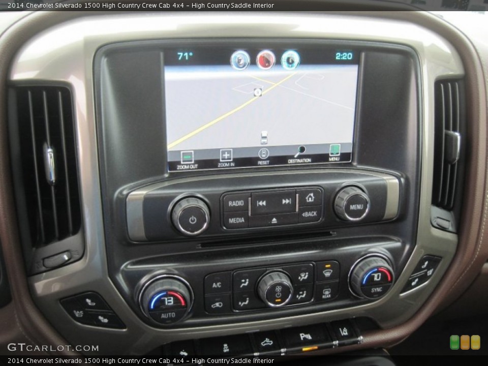 High Country Saddle Interior Controls for the 2014 Chevrolet Silverado 1500 High Country Crew Cab 4x4 #99600427