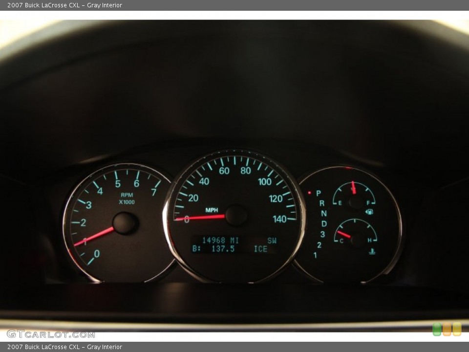 Gray Interior Gauges for the 2007 Buick LaCrosse CXL #99600870