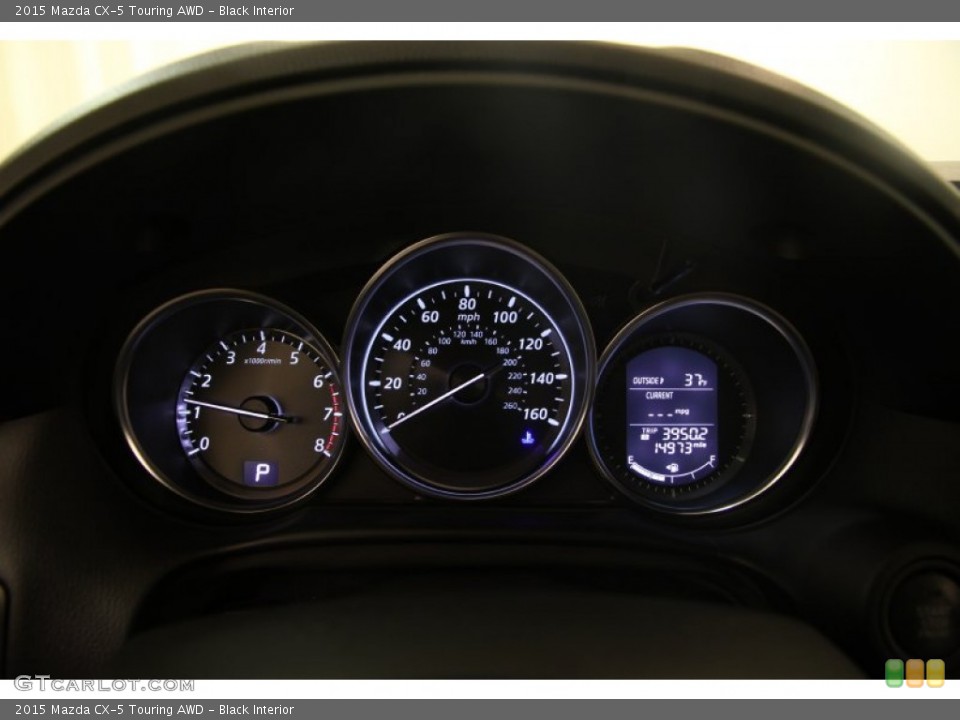 Black Interior Gauges for the 2015 Mazda CX-5 Touring AWD #99601632