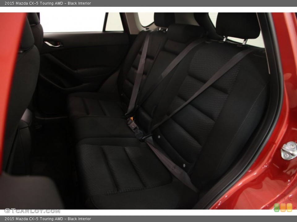 Black Interior Rear Seat for the 2015 Mazda CX-5 Touring AWD #99601812