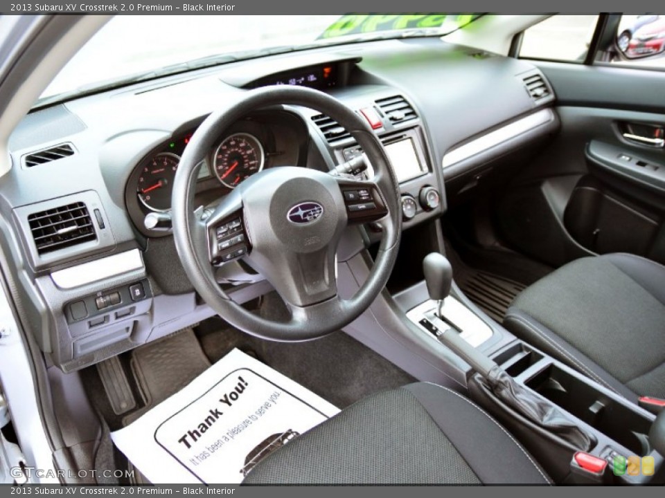 Black Interior Photo for the 2013 Subaru XV Crosstrek 2.0 Premium #99603000