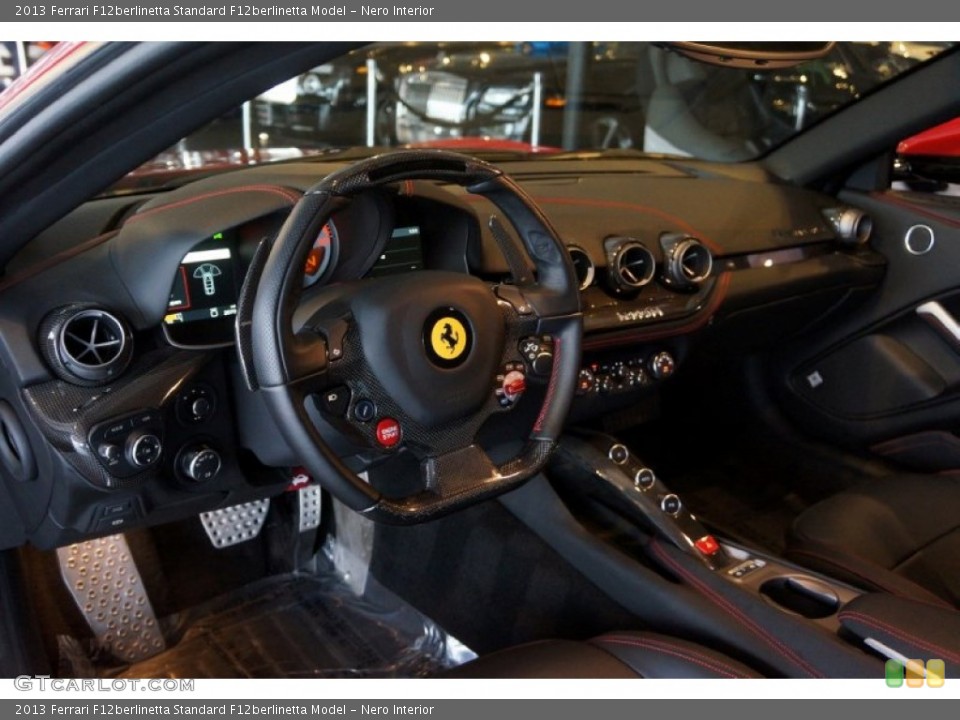 Nero Interior Dashboard for the 2013 Ferrari F12berlinetta  #99604659
