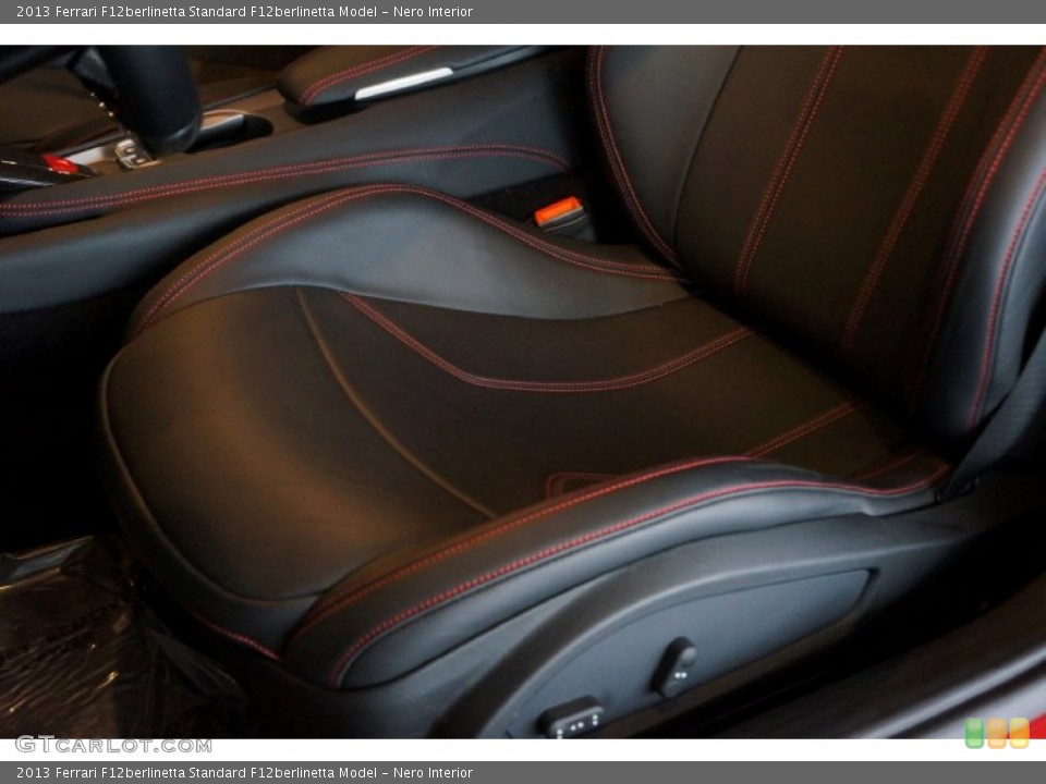 Nero Interior Front Seat for the 2013 Ferrari F12berlinetta  #99604733