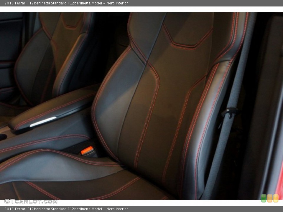 Nero Interior Front Seat for the 2013 Ferrari F12berlinetta  #99604752