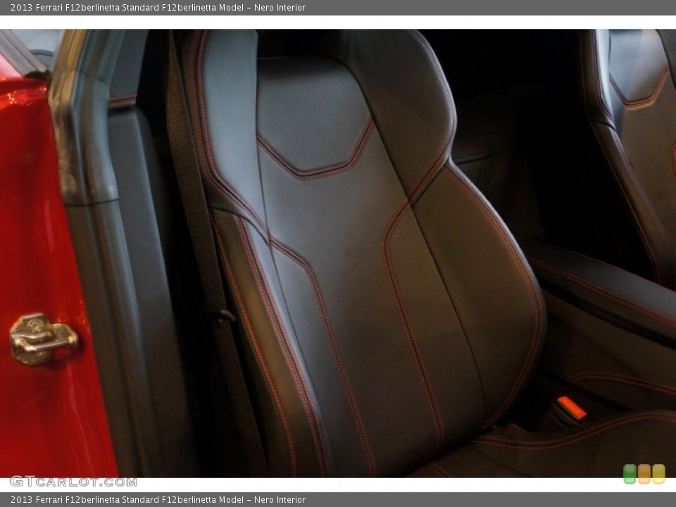 Nero Interior Front Seat for the 2013 Ferrari F12berlinetta  #99605016