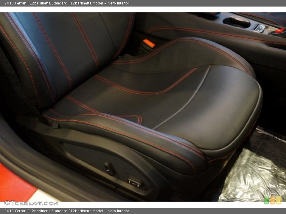 Nero Interior Front Seat for the 2013 Ferrari F12berlinetta  #99605034