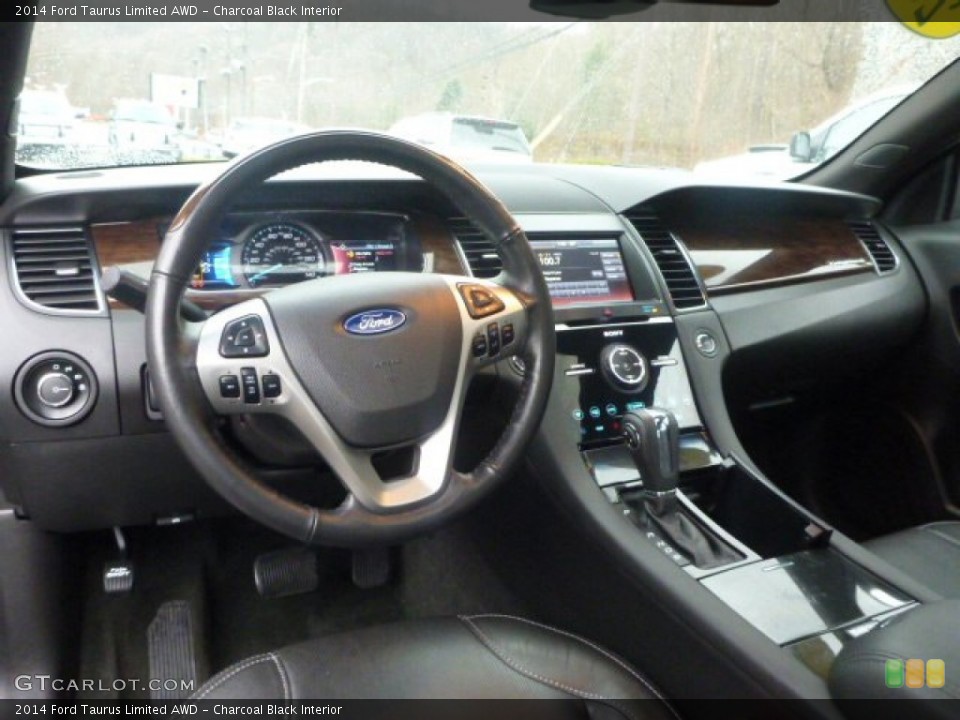 Charcoal Black 2014 Ford Taurus Interiors