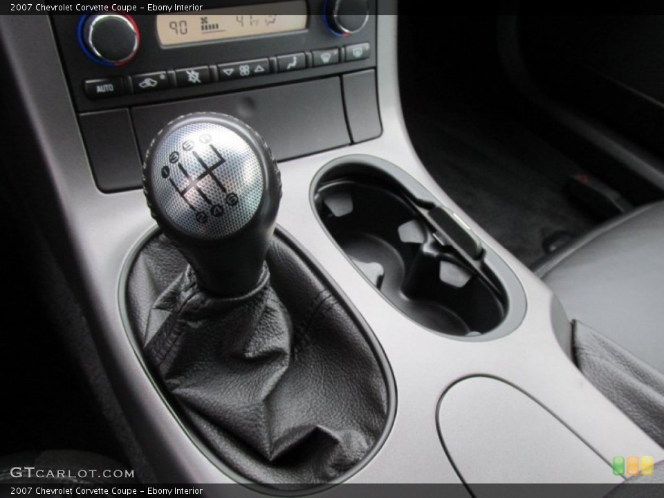 Ebony Interior Transmission for the 2007 Chevrolet Corvette Coupe #99610824