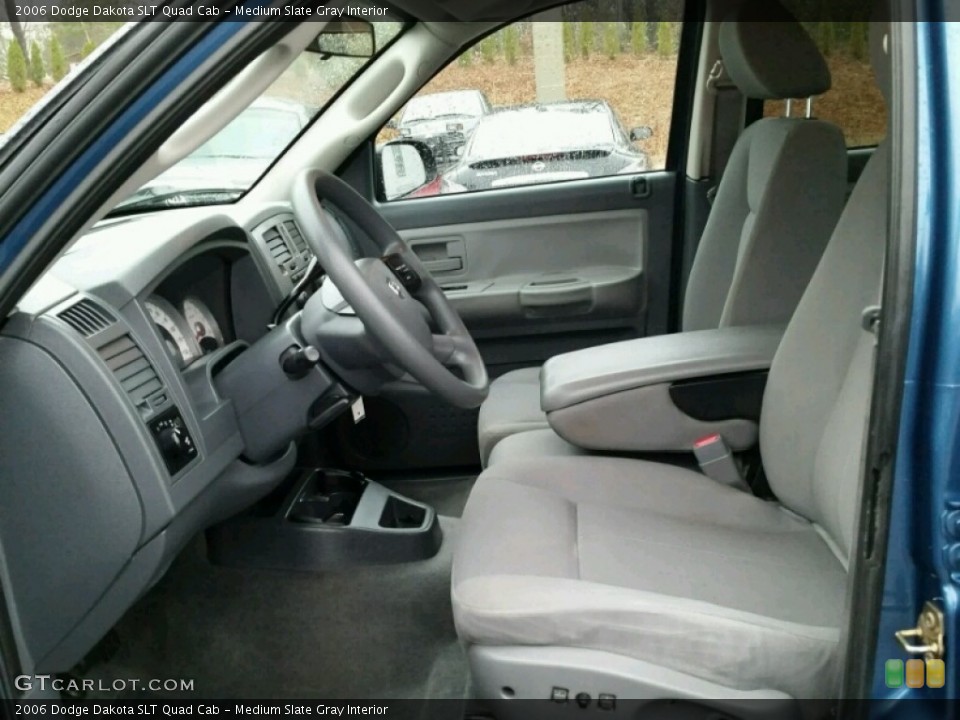 Medium Slate Gray Interior Photo for the 2006 Dodge Dakota SLT Quad Cab #99612711