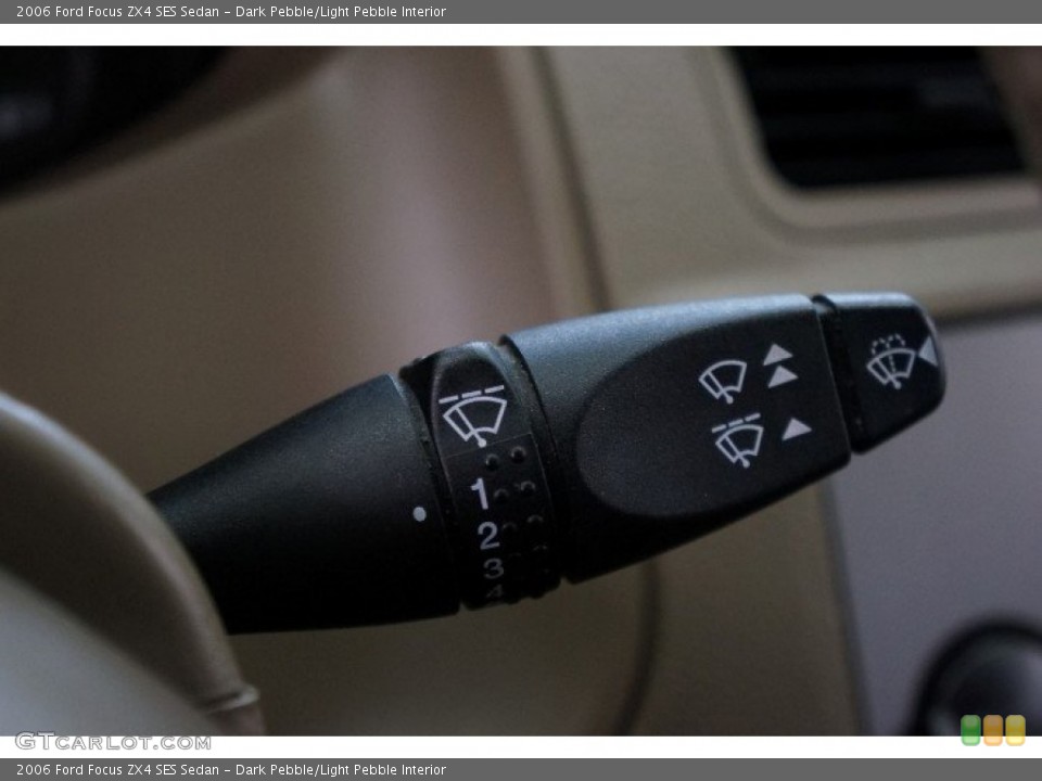 Dark Pebble/Light Pebble Interior Controls for the 2006 Ford Focus ZX4 SES Sedan #99614535