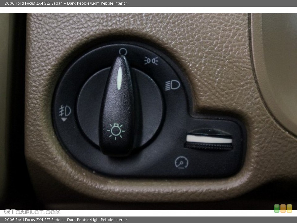 Dark Pebble/Light Pebble Interior Controls for the 2006 Ford Focus ZX4 SES Sedan #99614554