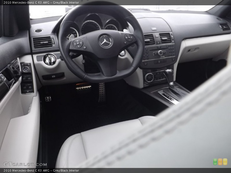 Grey/Black Interior Photo for the 2010 Mercedes-Benz C 63 AMG #99614892