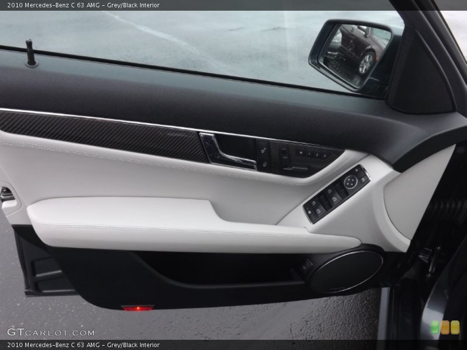Grey/Black Interior Door Panel for the 2010 Mercedes-Benz C 63 AMG #99614913