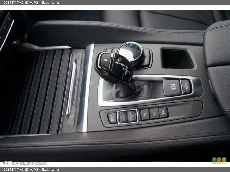 Black Interior Transmission for the 2015 BMW X6 xDrive50i #99634198