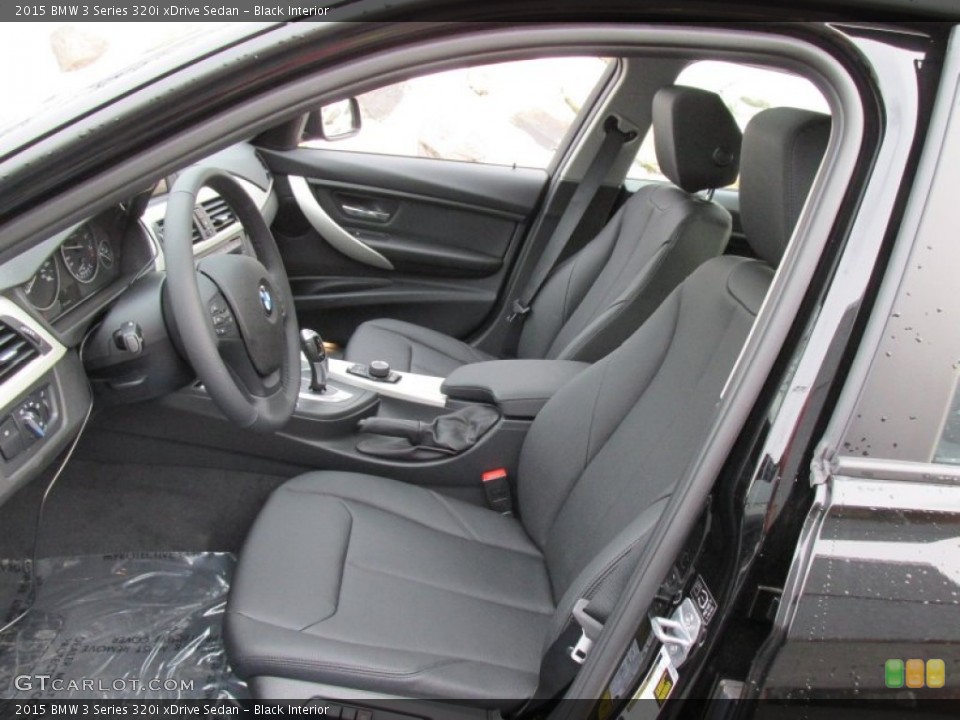 Black Interior Photo for the 2015 BMW 3 Series 320i xDrive Sedan #99637586
