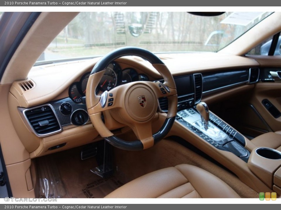 Cognac/Cedar Natural Leather 2010 Porsche Panamera Interiors