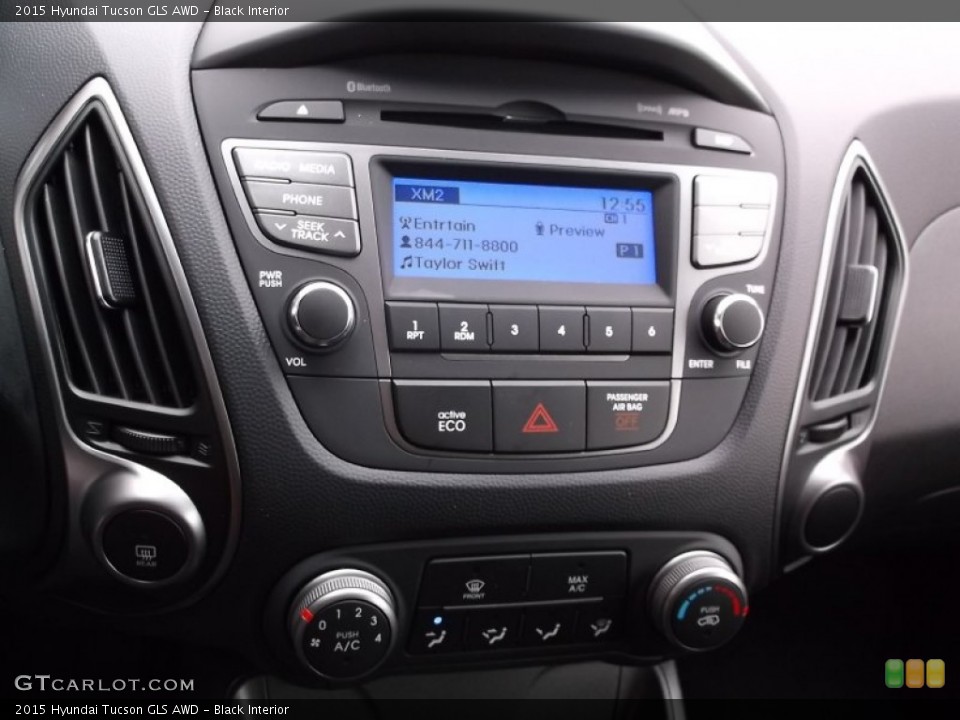 Black Interior Controls for the 2015 Hyundai Tucson GLS AWD #99659536