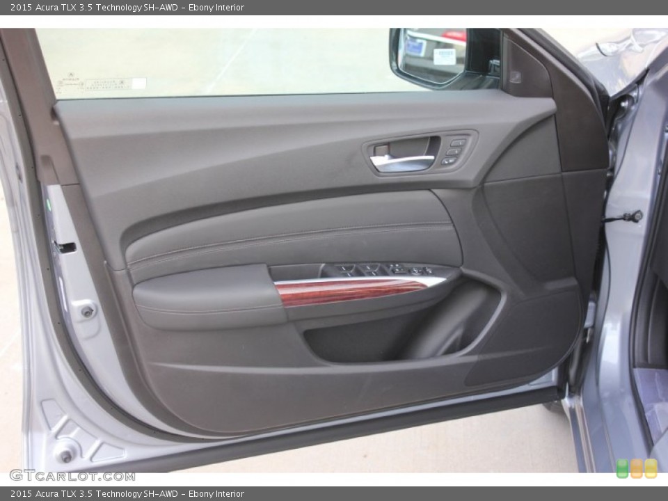 Ebony Interior Door Panel for the 2015 Acura TLX 3.5 Technology SH-AWD #99659650