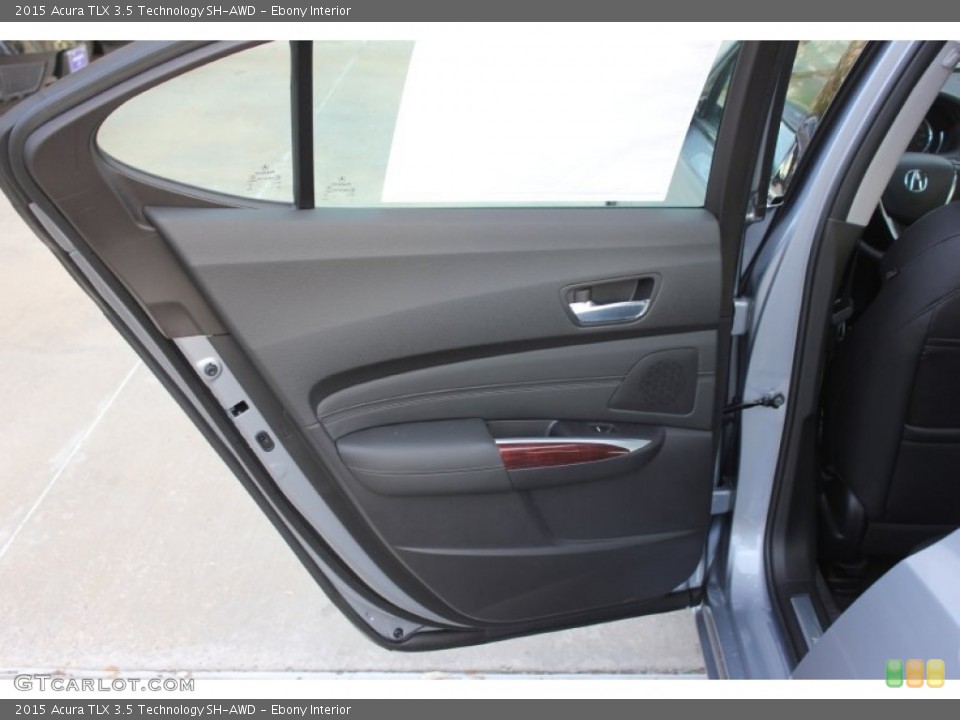 Ebony Interior Door Panel for the 2015 Acura TLX 3.5 Technology SH-AWD #99659713