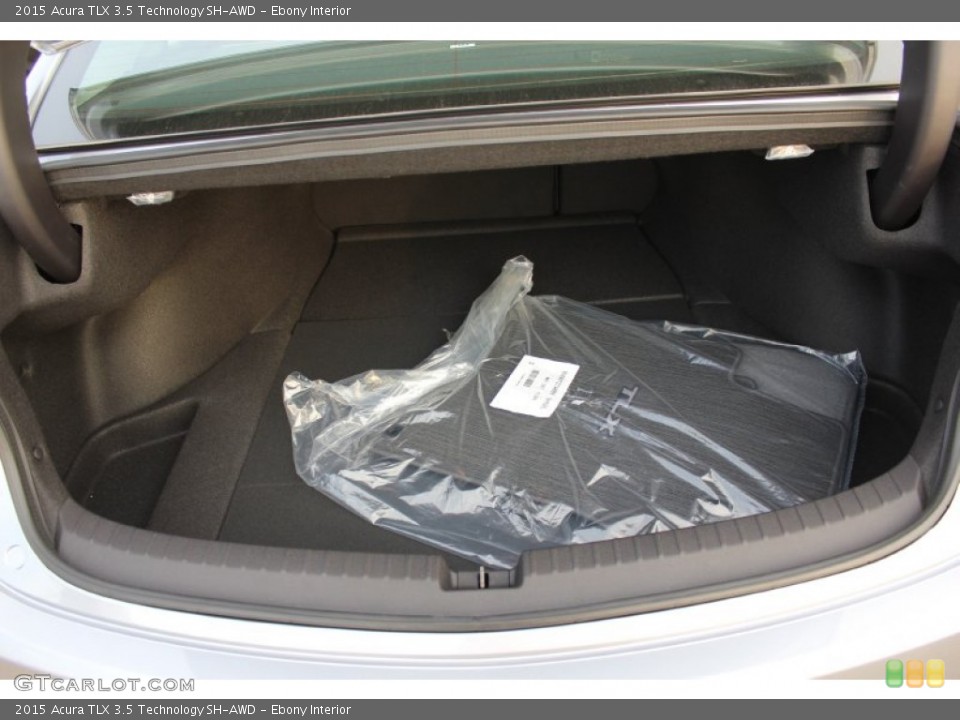 Ebony Interior Trunk for the 2015 Acura TLX 3.5 Technology SH-AWD #99659753