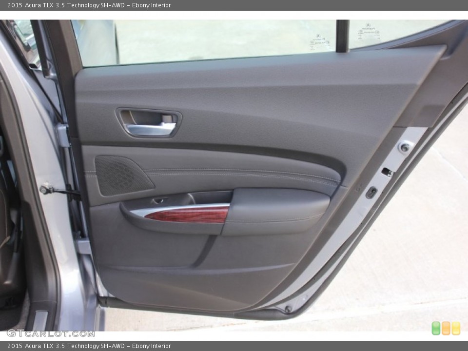 Ebony Interior Door Panel for the 2015 Acura TLX 3.5 Technology SH-AWD #99659814