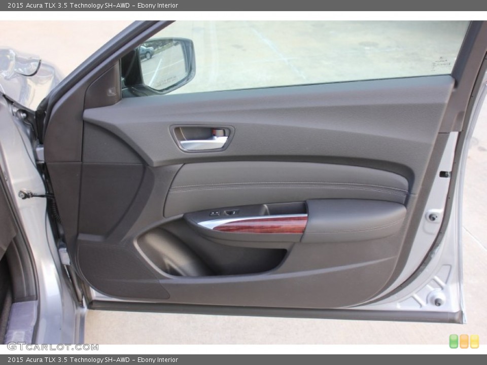 Ebony Interior Door Panel for the 2015 Acura TLX 3.5 Technology SH-AWD #99659863
