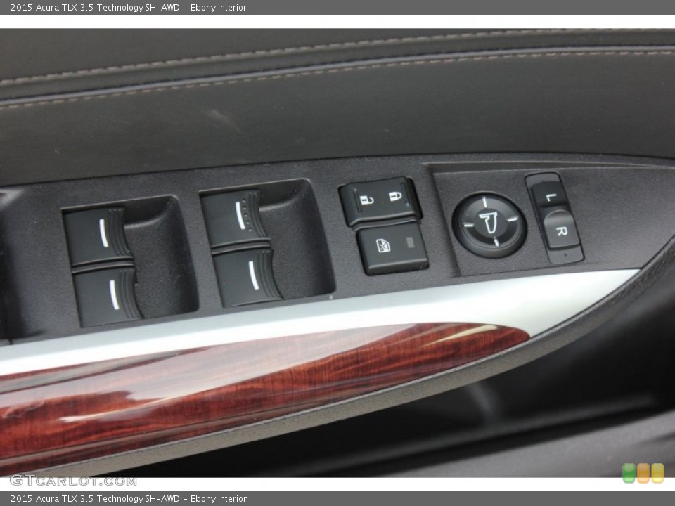 Ebony Interior Controls for the 2015 Acura TLX 3.5 Technology SH-AWD #99659953