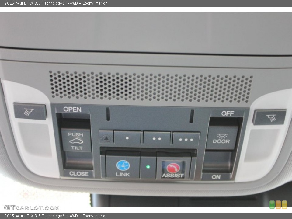 Ebony Interior Controls for the 2015 Acura TLX 3.5 Technology SH-AWD #99660163