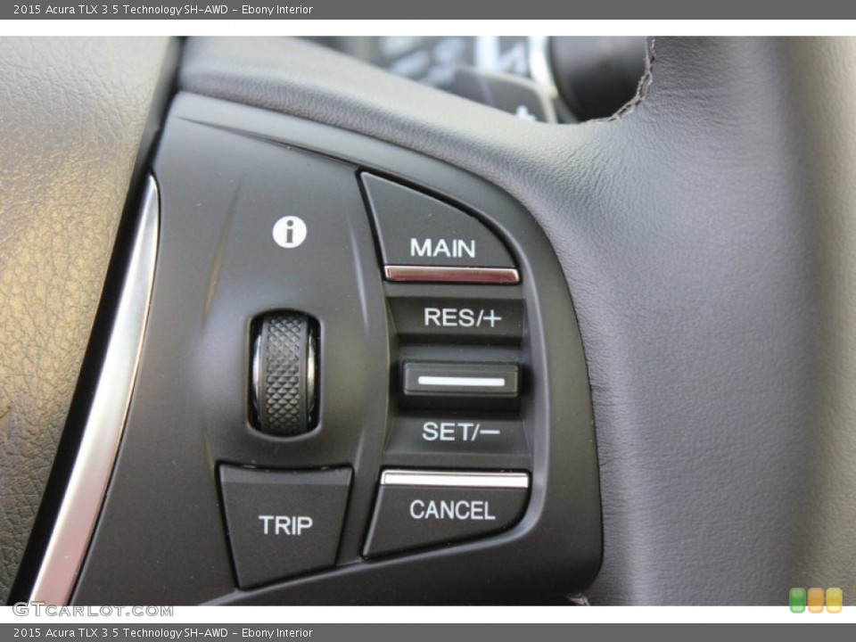 Ebony Interior Controls for the 2015 Acura TLX 3.5 Technology SH-AWD #99660205