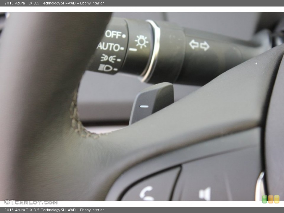 Ebony Interior Controls for the 2015 Acura TLX 3.5 Technology SH-AWD #99660265