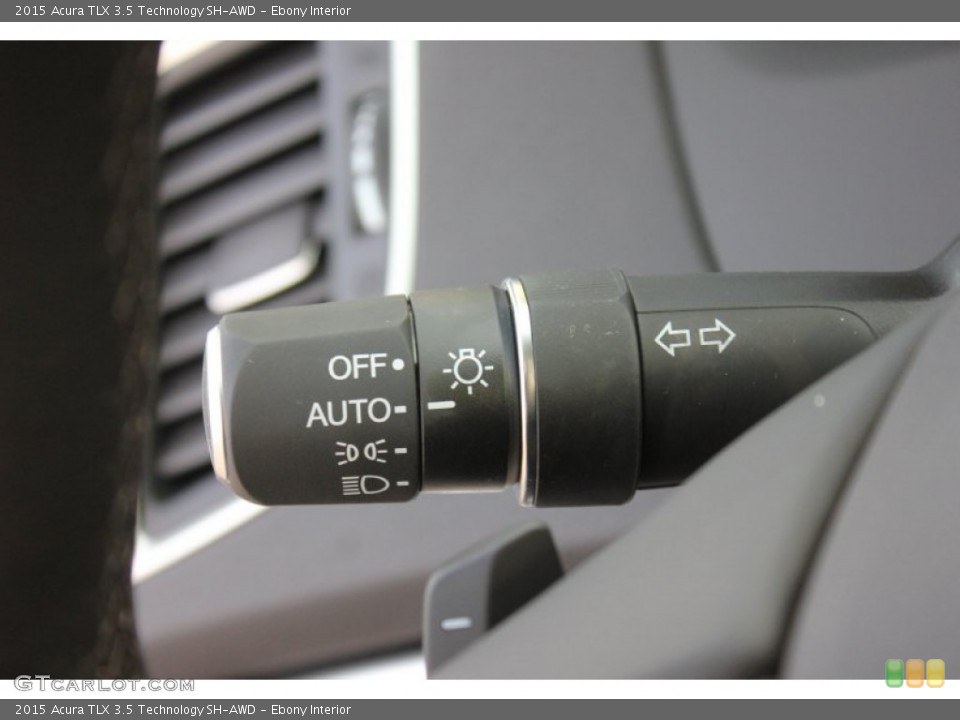 Ebony Interior Controls for the 2015 Acura TLX 3.5 Technology SH-AWD #99660286