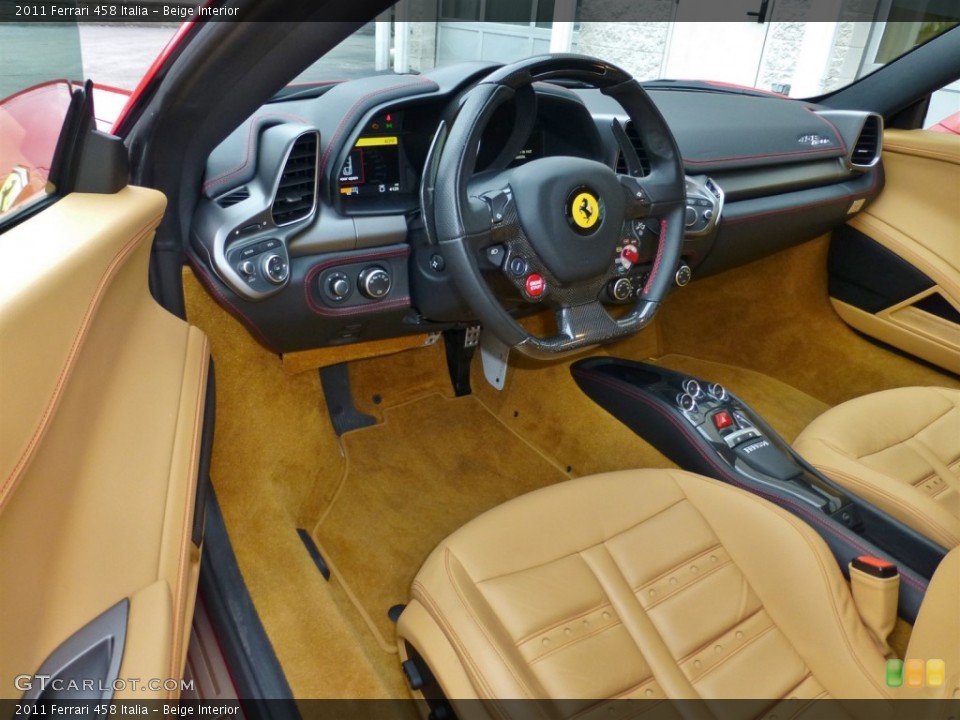 Beige Interior Photo for the 2011 Ferrari 458 Italia #99669130
